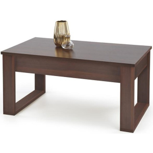 Dřevěný konferenční stolek NEA tmavý ořech