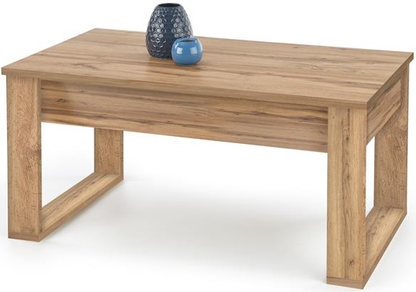 Levně HALMAR Dřevěný konferenční stolek NEA dub votan