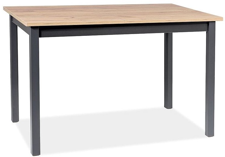 Levně SIGNAL Jídelní rozkládací stůl Horacy dub artisan 125-170x75 cm