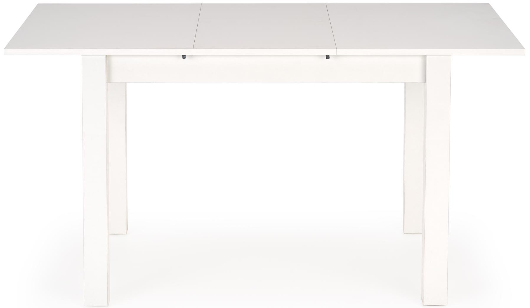 Jídelní rozkládací stůl GINO bílý 100-135x60 cm