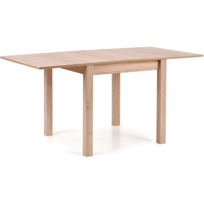 Jedálenský rozkladací stôl GRACJAN dub sonoma 80-160x80 cm