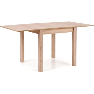 Jedálenský rozkladací stôl GRACJAN dub sonoma 80-160x80 cm