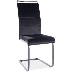 Jedálenská stolička H441 čierna