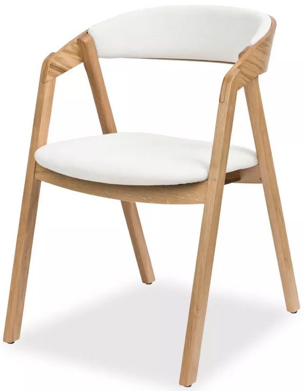 Jídelní židle Guru dub čalouněný sedák a opěrka
