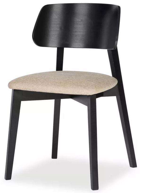 Levně MI-KO Jídelní židle KT 63 masiv buk, čalouněný sedák
