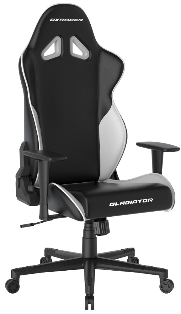 herní židle DXRacer GLADIATOR černo-bílá gallery main image
