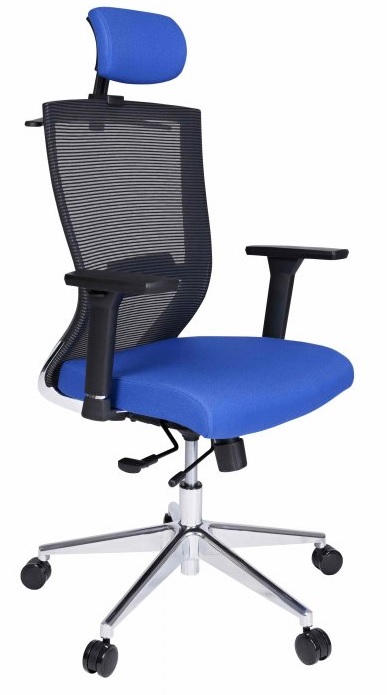 Levně Kancelářská židle KAPA MARIKA P modrá