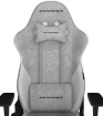 herní židle DXRacer GLADIATOR šedo-bílá, látková