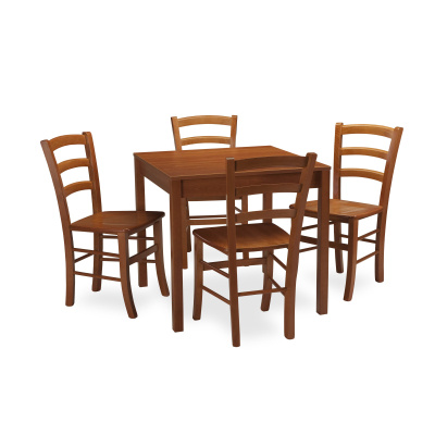 Jedálenský set stôl GASTRO / stoličky VENEZIA čerešňa