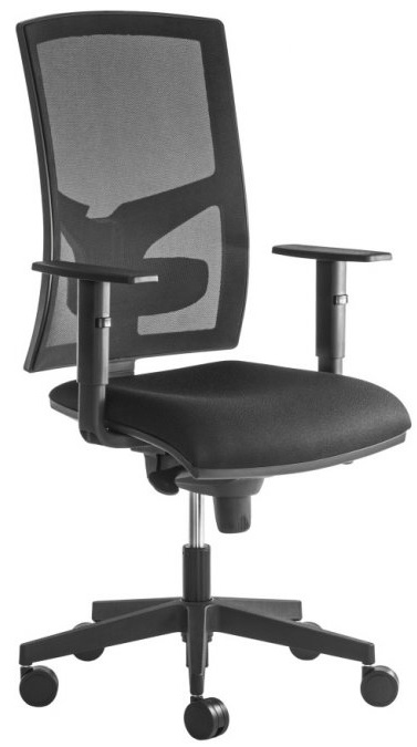kancelářská židle GAME assistent s područkami, BLACK 27 gallery main image