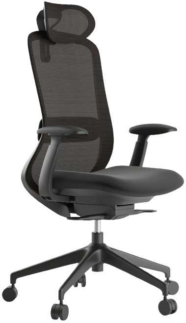 Levně MERCURY Kancelářská židle BESSEL černý plast, černá