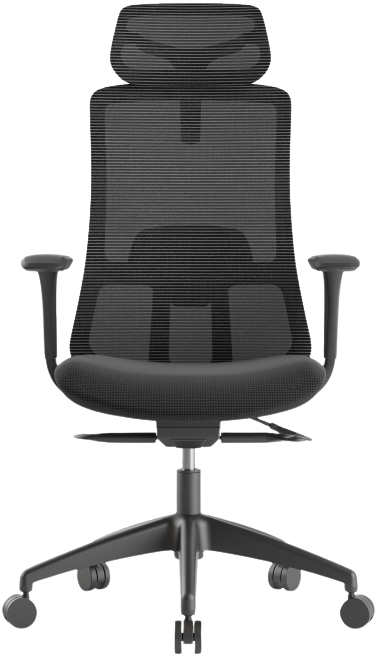Levně MERCURY Kancelářská židle WISDOM, černý plast, tmavě šedá