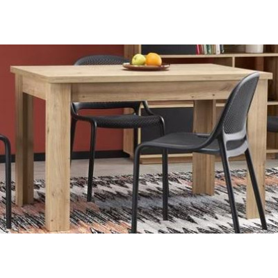 Jedálenský rozkladací stôl BAGIO 120-160/80 cm dub artisan/dub artisan