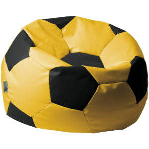 sedací vak EUROBALL MEDIUM, SK5-SK3 žlto-čierny vzorkový kus v BRATISLAVE