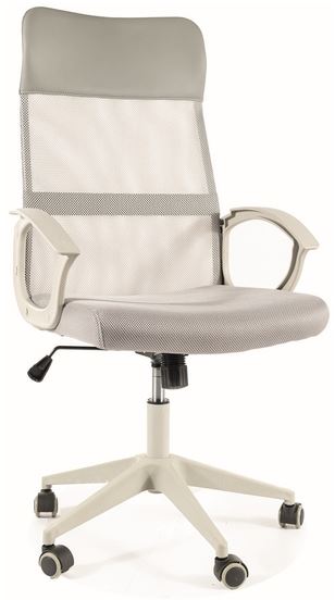 Levně SIGNAL Kancelářská židle Q-026 šedá