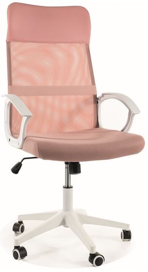 Kancelářská židle Q-026 růžová