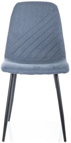 Levně SIGNAL Jídelní židle TWIST NEA modrá denim