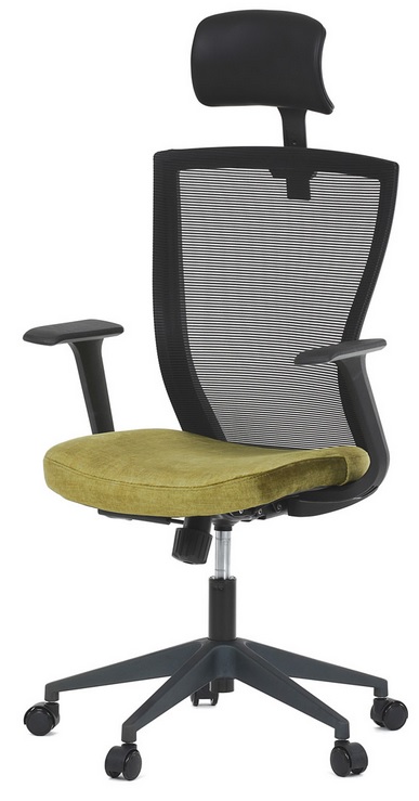 kancelářská židle KA-V328 GRN zelená