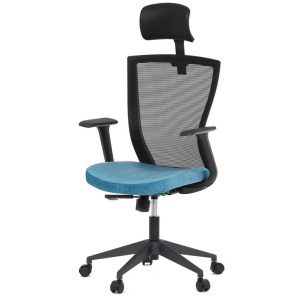 Kancelárska stolička KA-V328 BLUE modrá