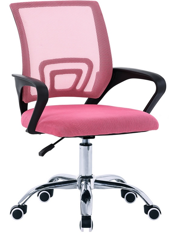 Levně AUTRONIC kancelářská židle KA-L103 PINK růžová