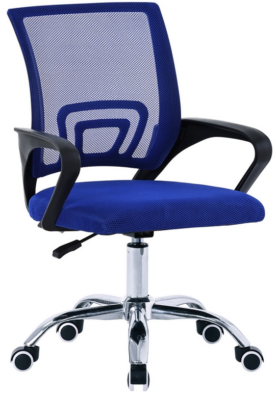 kancelářská židle KA-L103 BLUE modrá