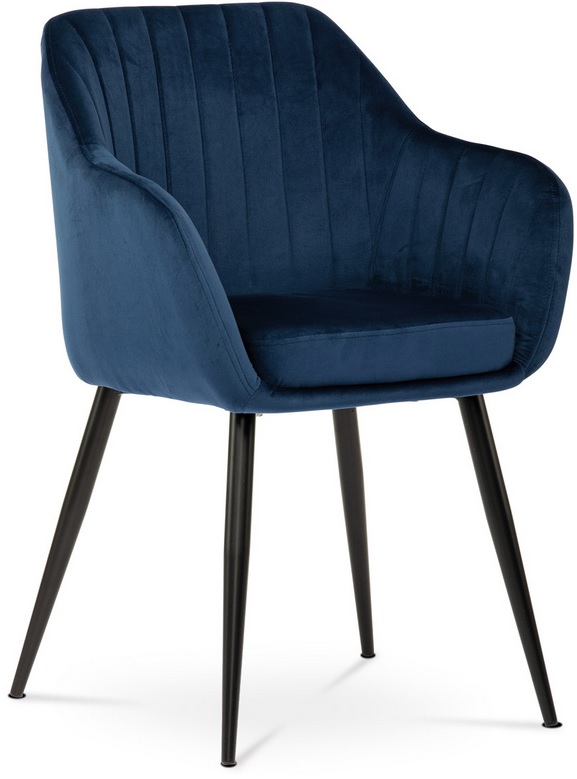 jídelní židle PIKA BLUE4 modrá