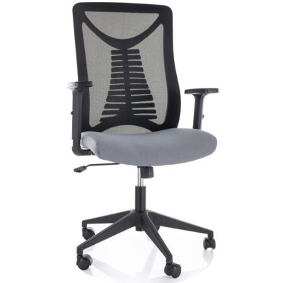 Kancelárska stolička Q-330R čierna/šedá