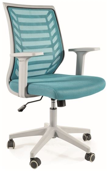Levně SIGNAL Kancelářská židle Q-320 modrá