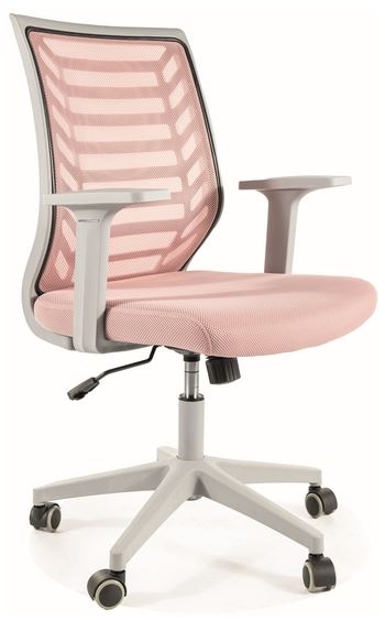 Levně SIGNAL Kancelářská židle Q-320 růžová