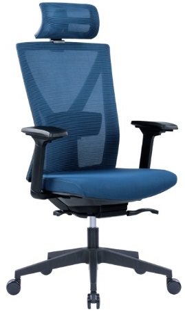 Levně OFFICE MORE kancelářská židle NYON s podhlavníkem