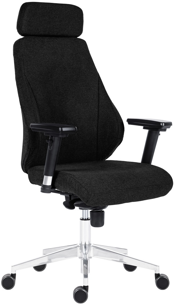 kancelářská židle 5030 Nella ALU PDH Bondai BN7 černá