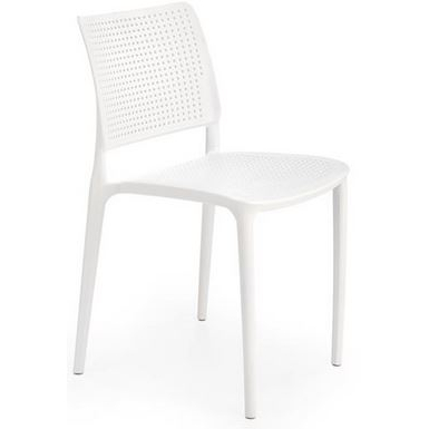 Plastová židle K514 bílá