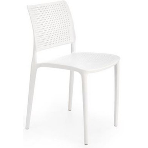 Plastová stolička K514 biela