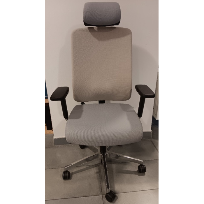 kancelářská židle FLEXI FX 1114 béžovo-šedá, vzorkový kus Ostrava