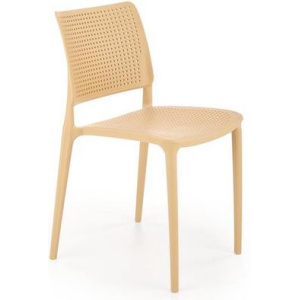 Plastová stolička K514 žlutá