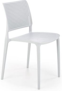 Plastová židle K514 nebesky modrá