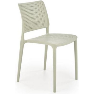 Plastová stolička K514 mátovo zelená