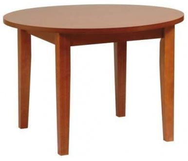 Levně MI-KO Jídelní stůl MAX kulatý třešeň 105 x 105 cm