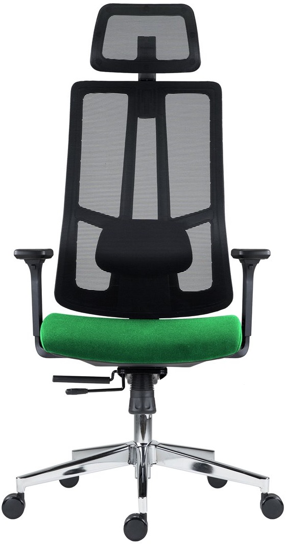 kancelářská židle STRETCH - sedák zelený