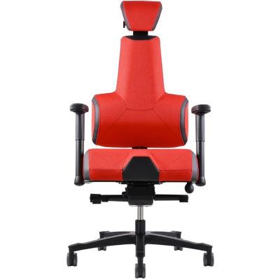 Zdravotná stolička E+Gamer Red&Black
