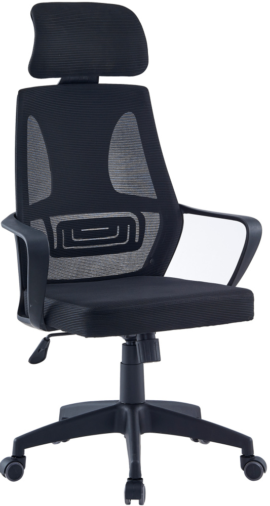 Kancelářská židle TAXIS NEW, černá látka gallery main image