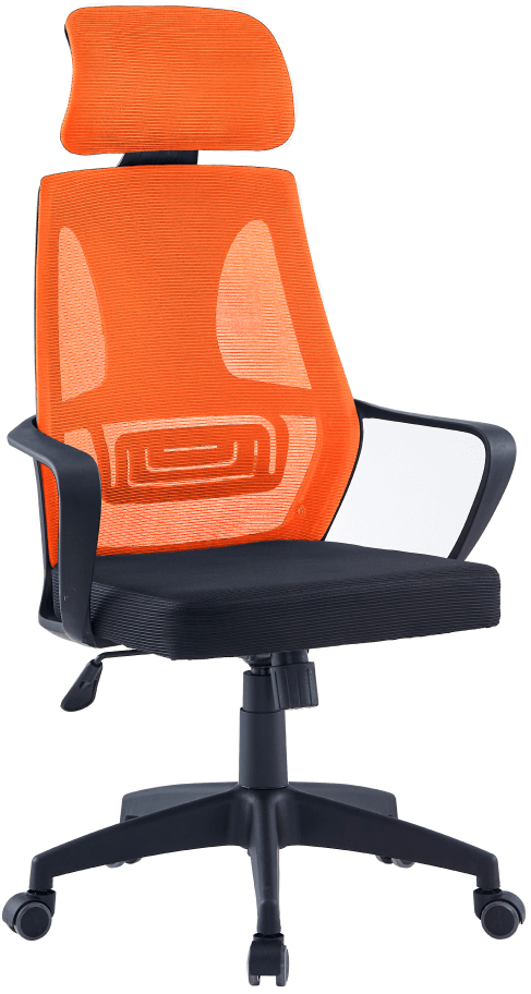 Kancelářská židle TAXIS NEW, černá/ oranžová