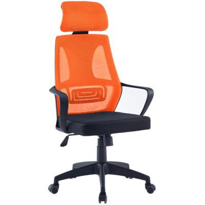 Kancelárská stolička TAXIS NEW, čierna/ oranžová