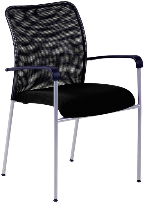 Konferenční židle TRITON NET, černá