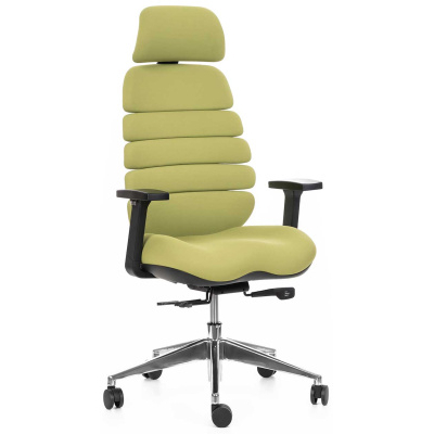 kancelárska stolička SPINE zelená s PDH, AOJ1715s