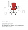 kancelářská židle - BZJ 002 AS